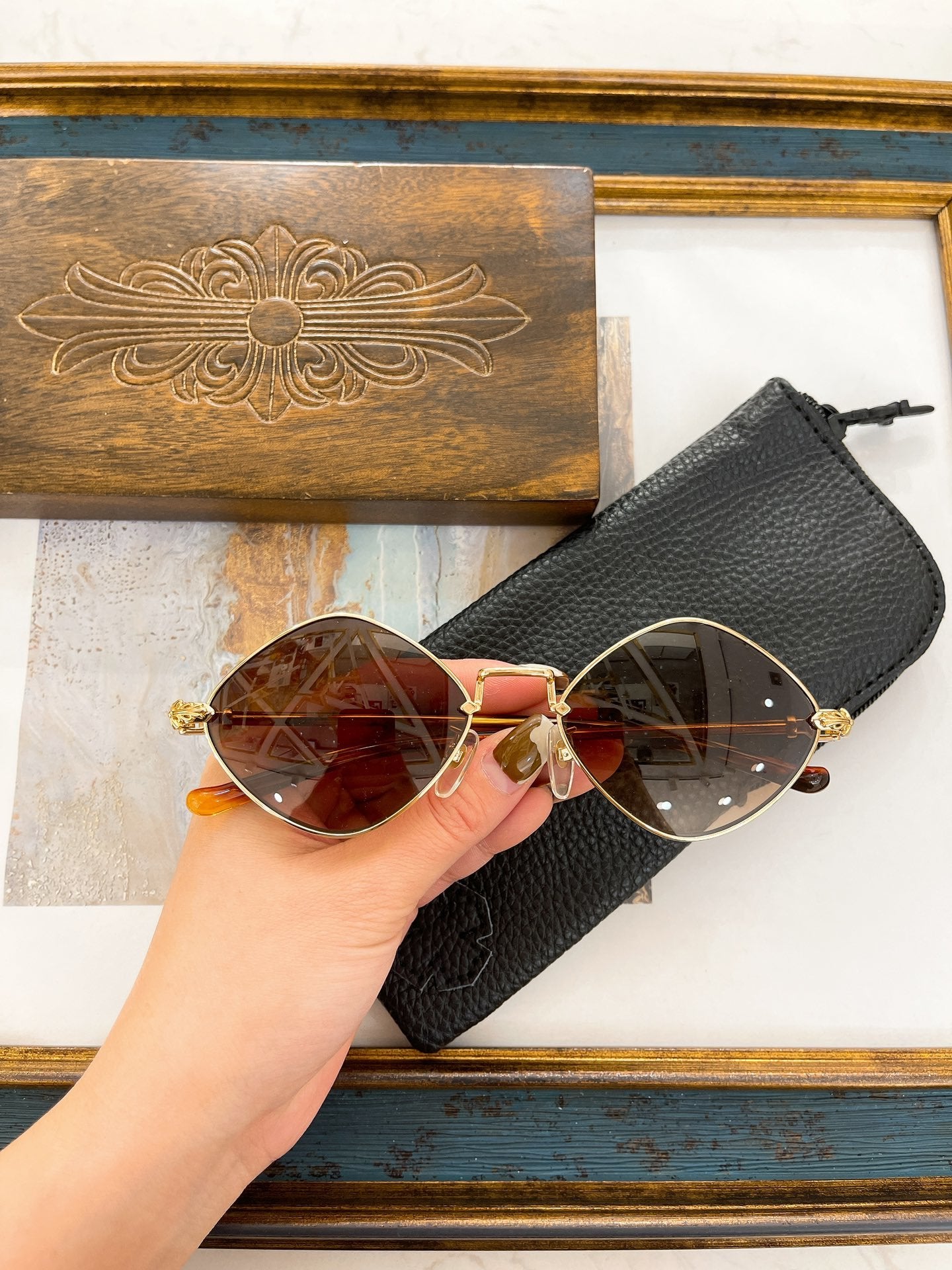 Chrome Hearts eyewear/glasses