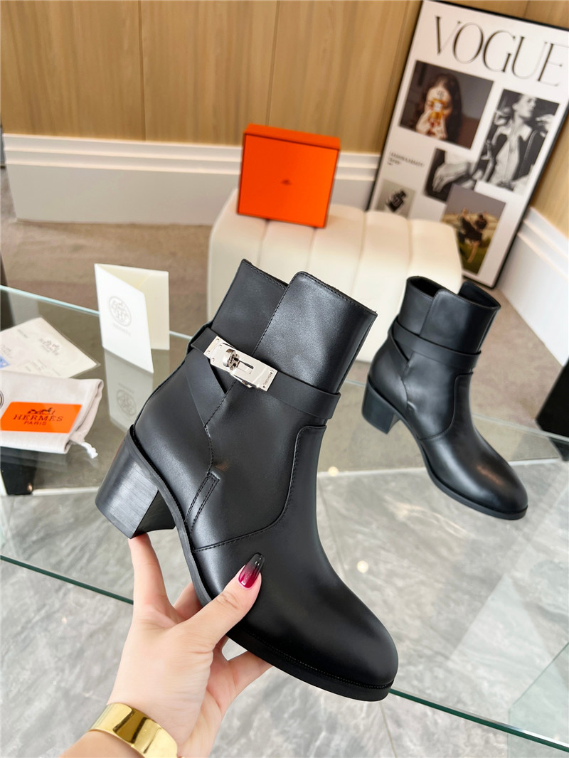 Hermès Kelly Buckle Rider Boots