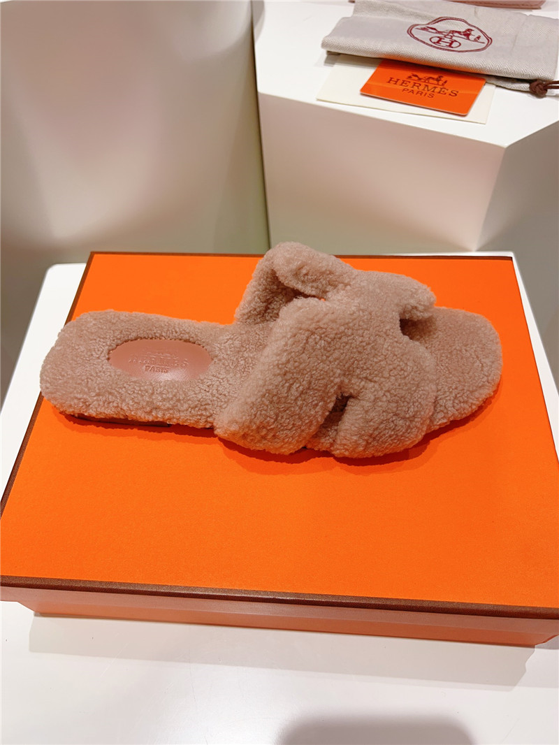 Hermès H drags autumn and winter style flat bottom hair drag