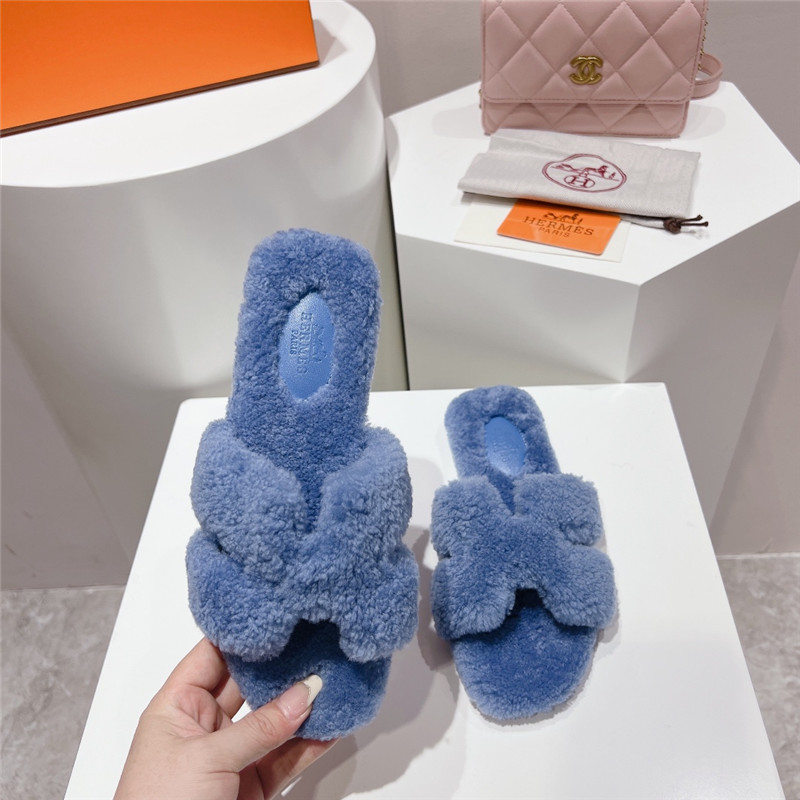 Hermès H drags autumn and winter style flat bottom hair drag