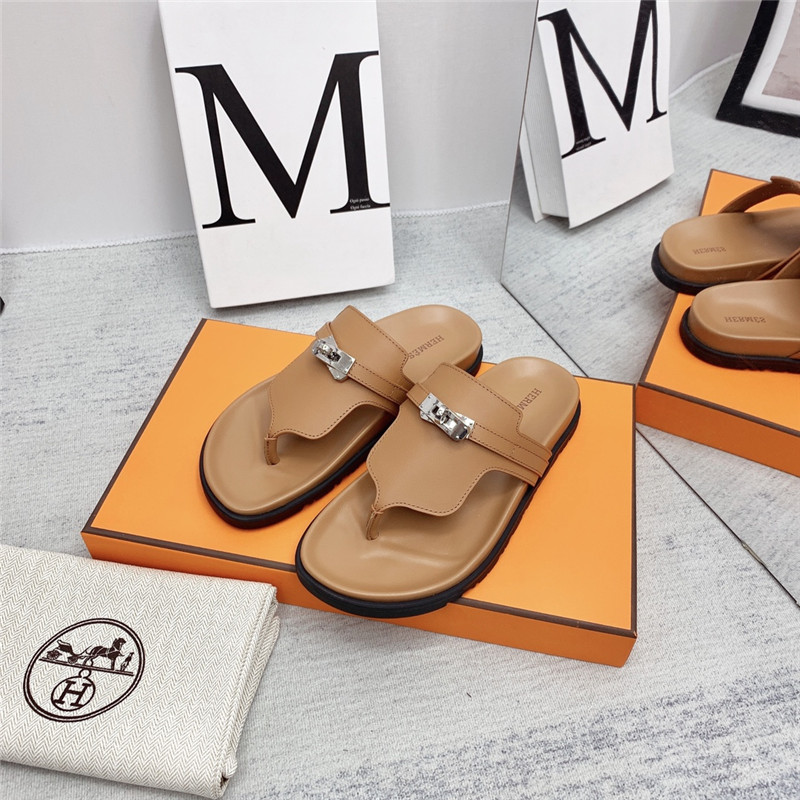 Hermès couple shoes