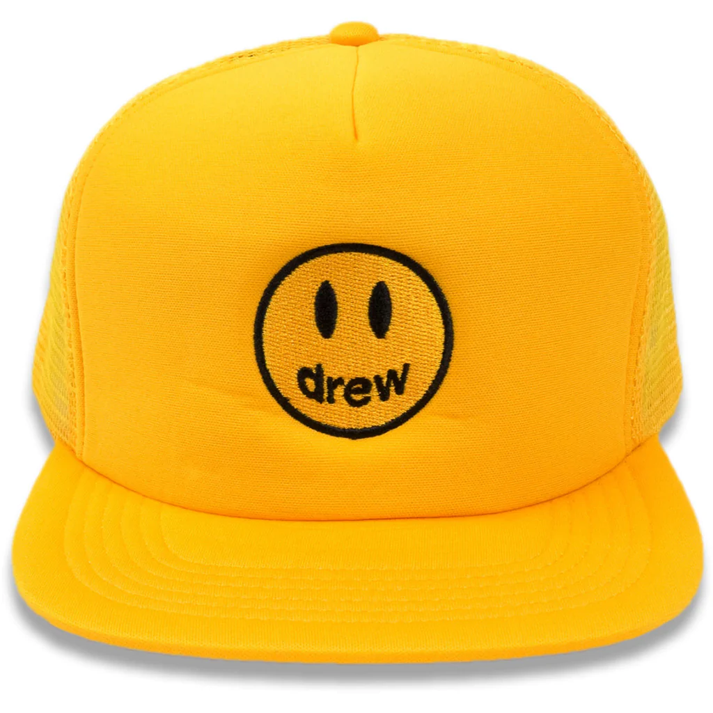 Drew house yellow outdoor trucker mesh hat