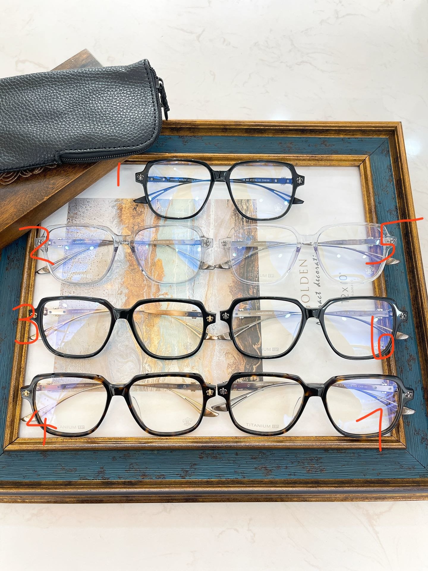 Chrome Hearts eyewear/glasses