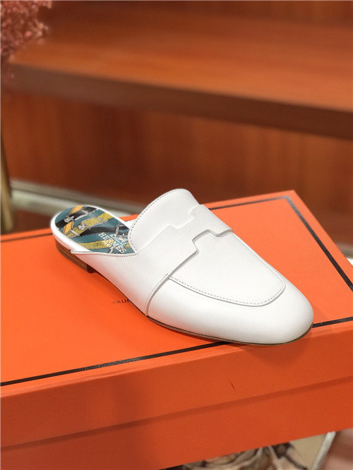 hermes loafers slippers