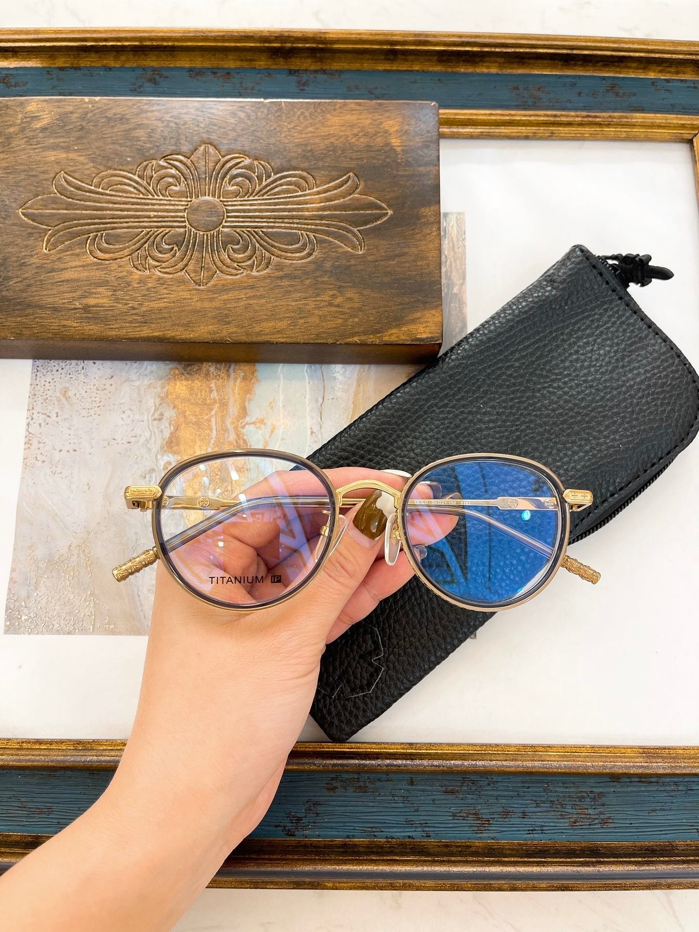 Chrome Hearts eyewear/glasses