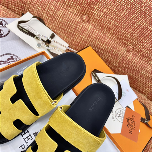 hermes h slippers womens