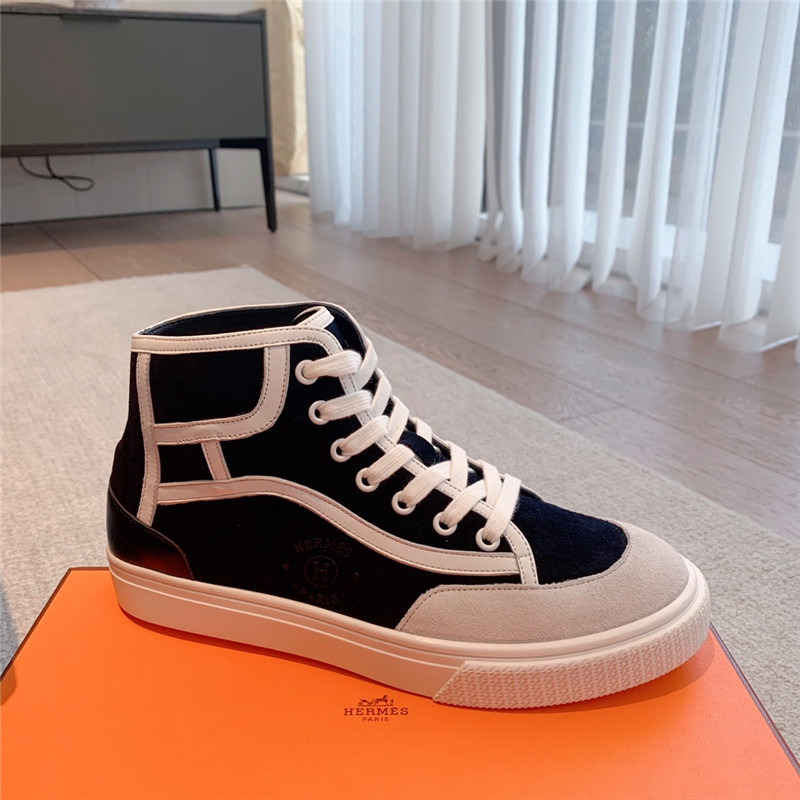 Hermès British retro casual shoes