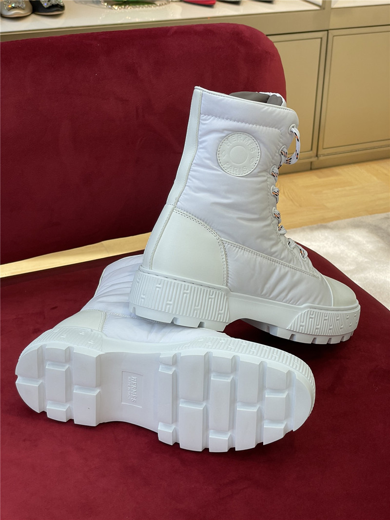 hermes down sports ankle boots