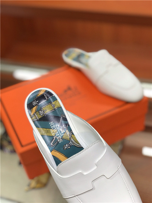 hermes loafers slippers