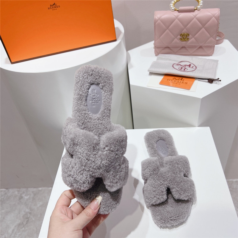 Hermès H drags autumn and winter style flat bottom hair drag