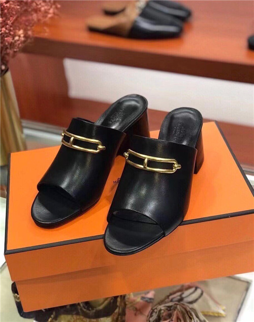 Hermes Dupes blossom mule slippers