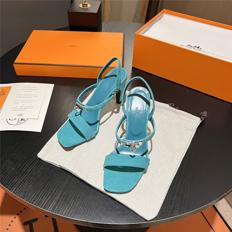 Hermes Sandals Dupe classic H high-heeled sandals