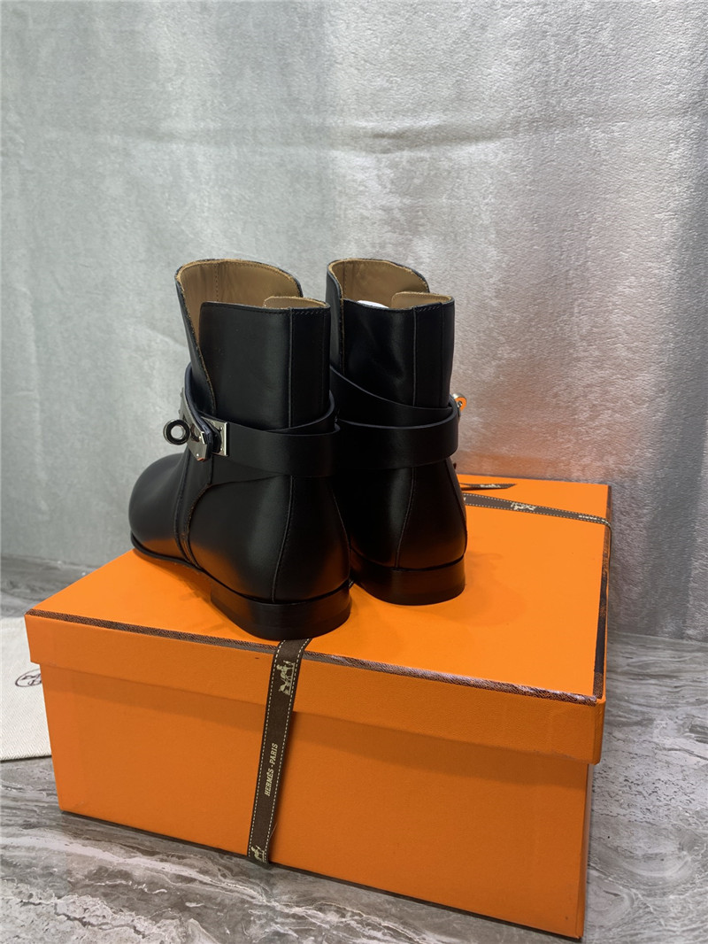 hermes kelly ankle boots