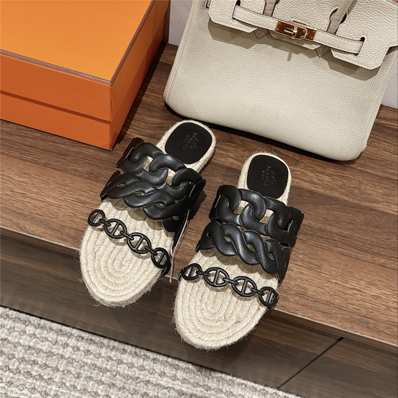 Hermès Gwen espadrilles