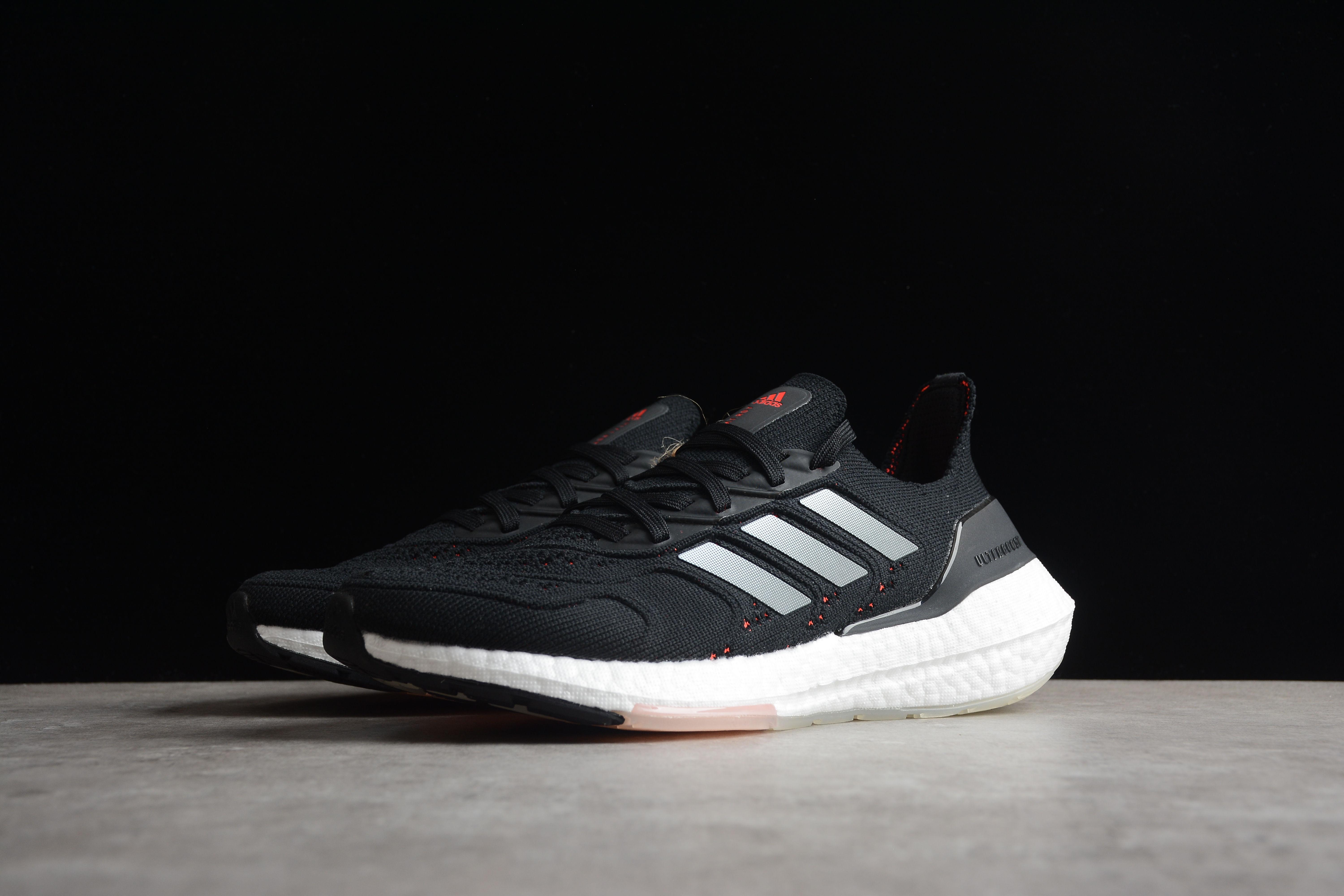 adidas Ultra Boost 22 Heat.Rdy Core Black Clear Orange (W) H01174