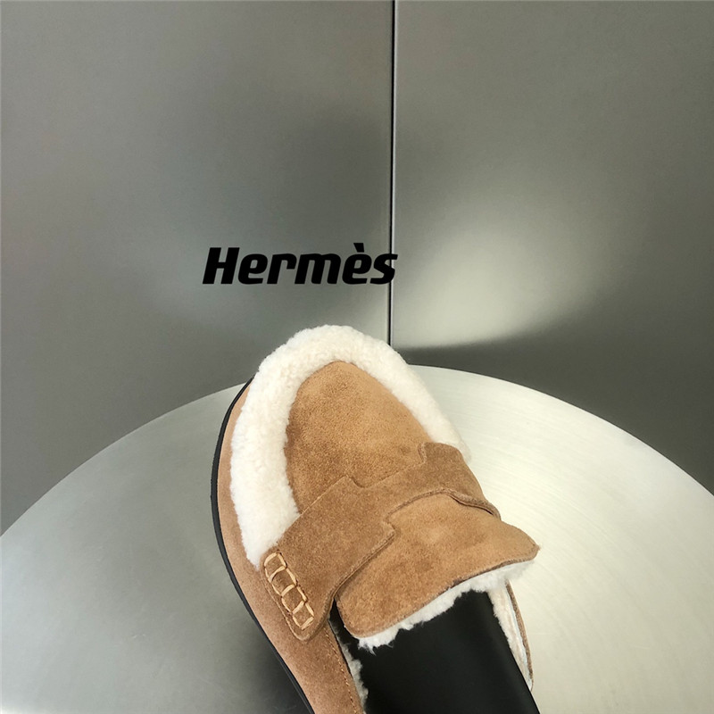 Hermès Fur Birkenstocks