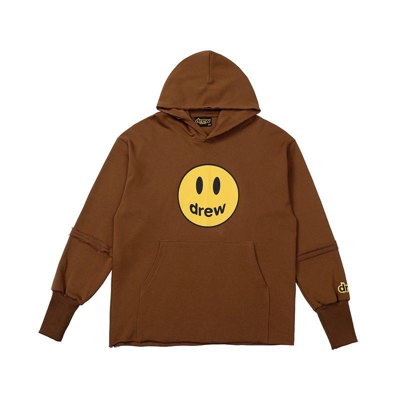 Drew Brown Hoodie Vintage Paneled Sleeves