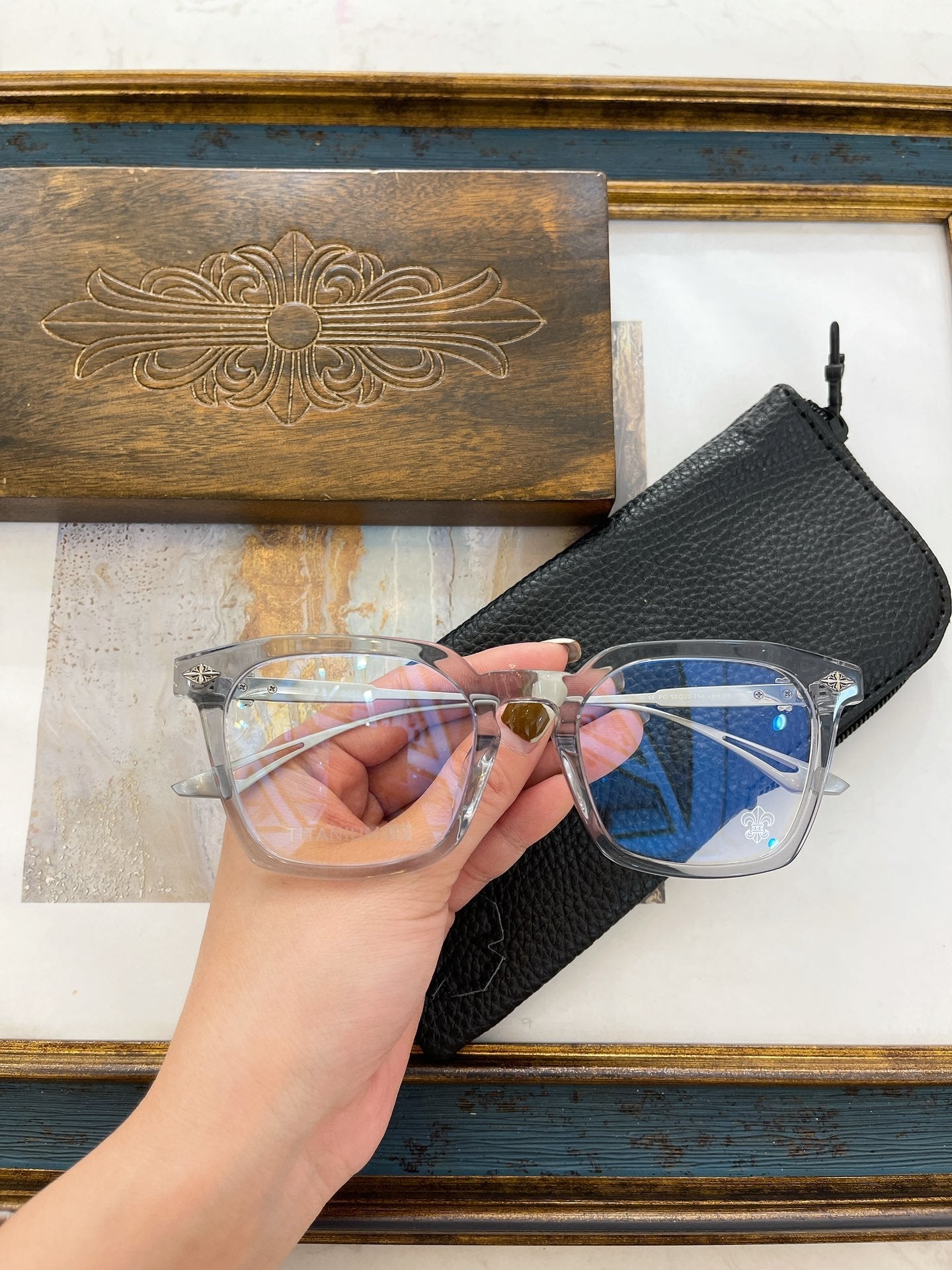 Chrome Hearts eyewear/glasses