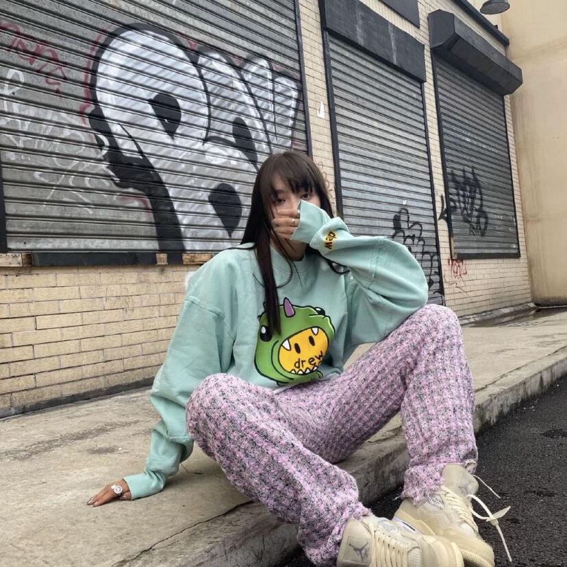 Drew house sweatpants pink