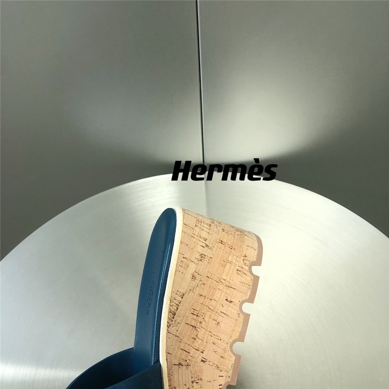 Hermès Platform Slippers