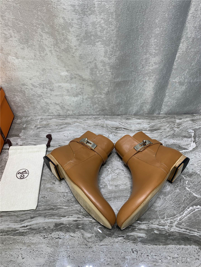 hermes kelly ankle boots