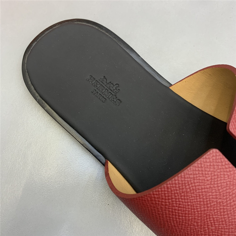 hermes H men s slippers