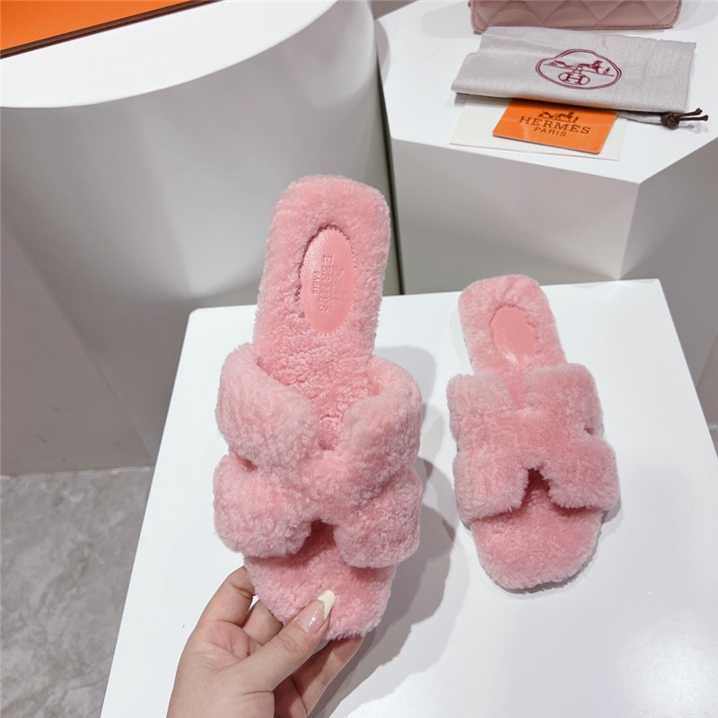 Hermès H drags autumn and winter style flat bottom hair drag
