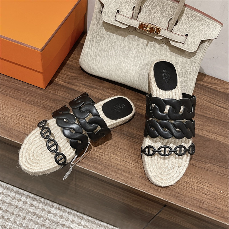 Hermès Gwen espadrilles