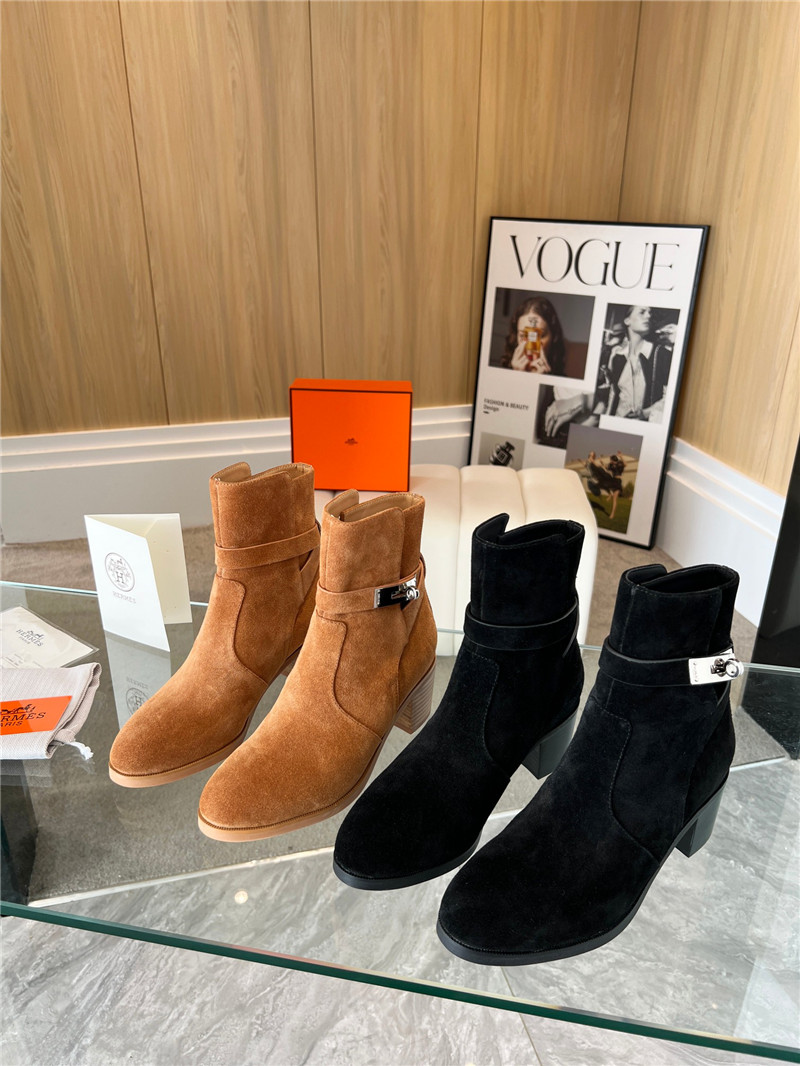 Hermès Kelly Buckle Rider Boots