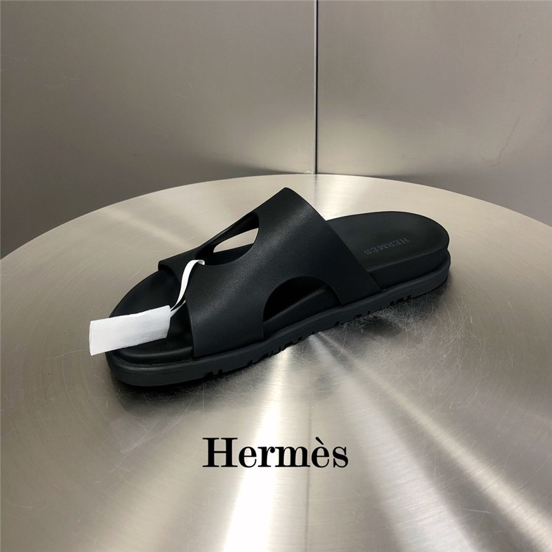 hermes edith hole slippers
