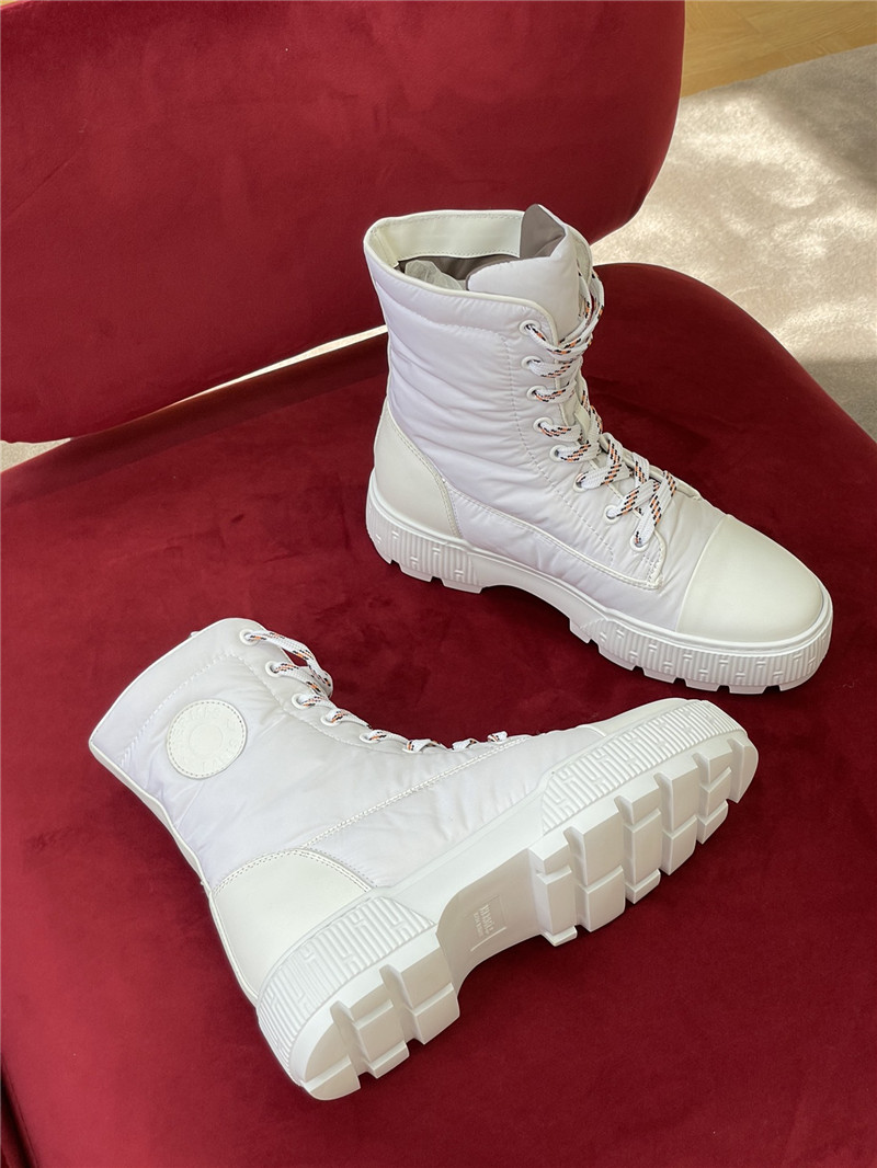 hermes down sports ankle boots