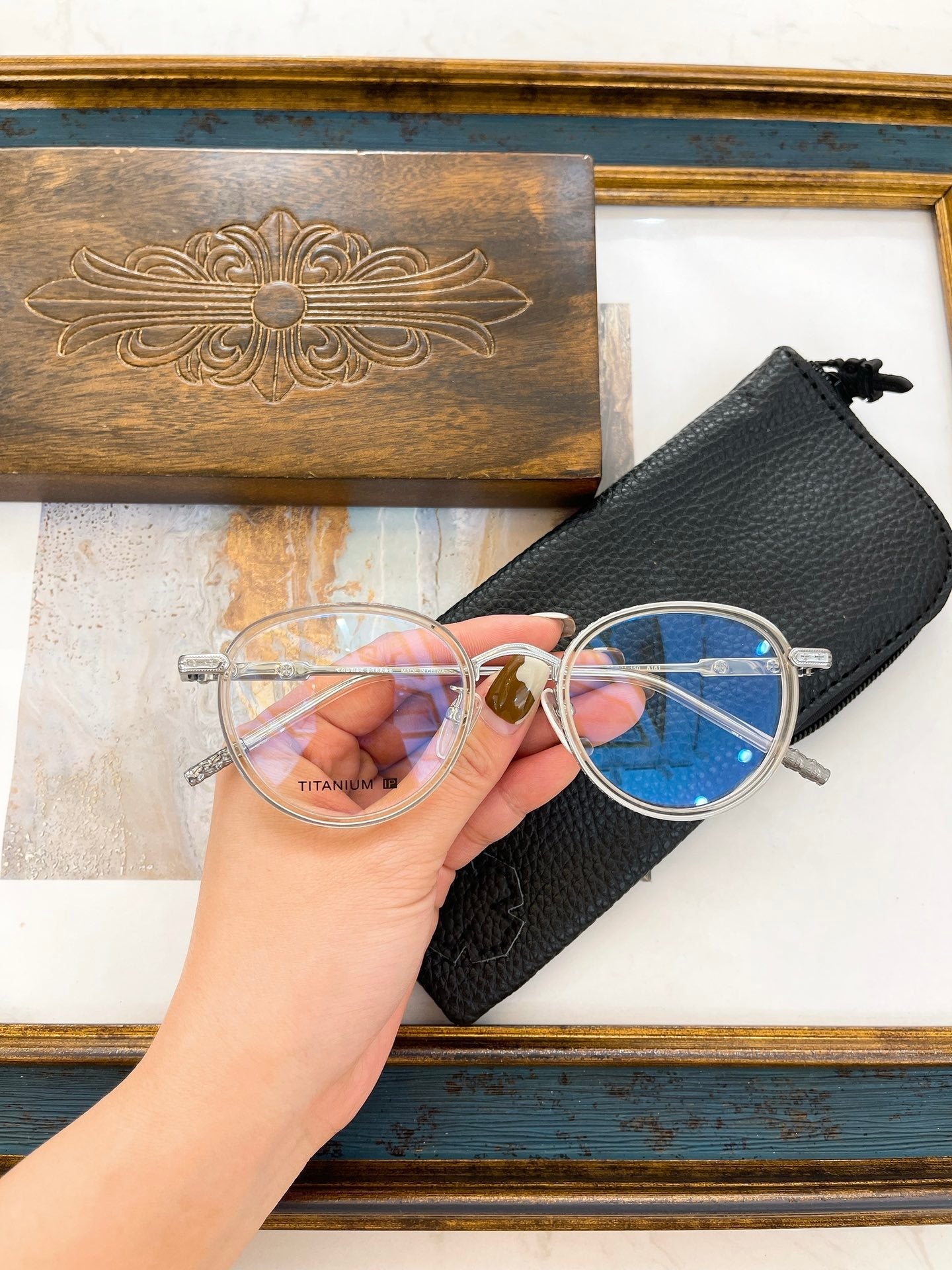 Chrome Hearts eyewear/glasses