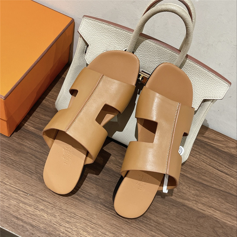 Hermes Sandals Dupe spring and summer counter new texture sandals