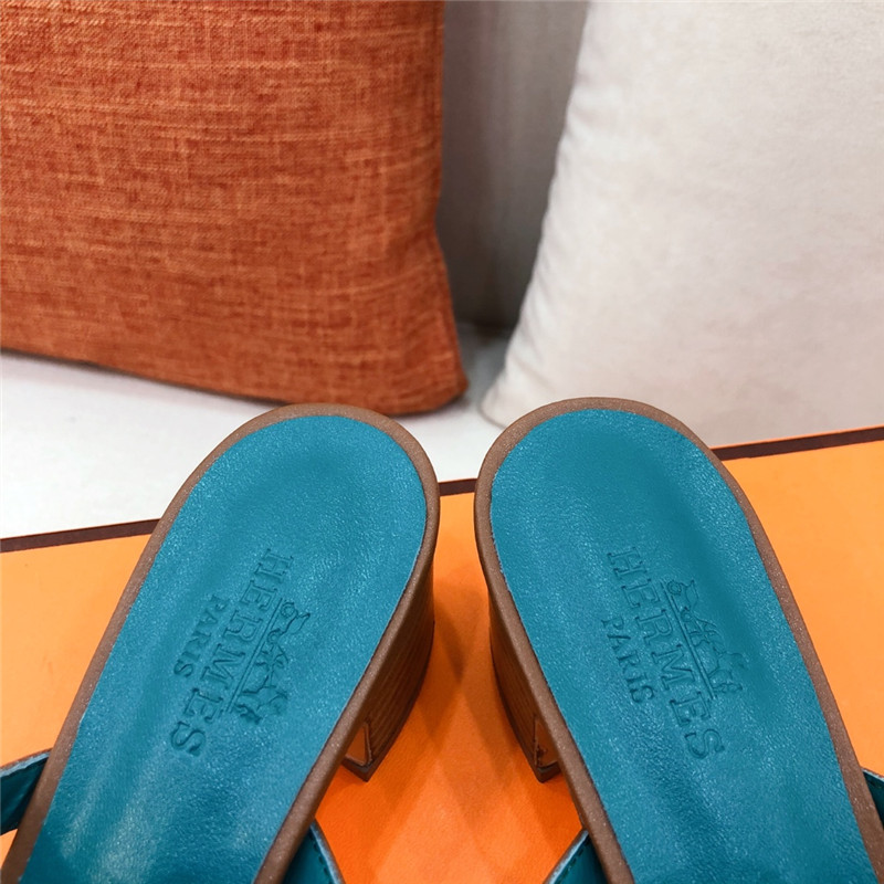 Hermes Sandals Dupe chunky heel sandals