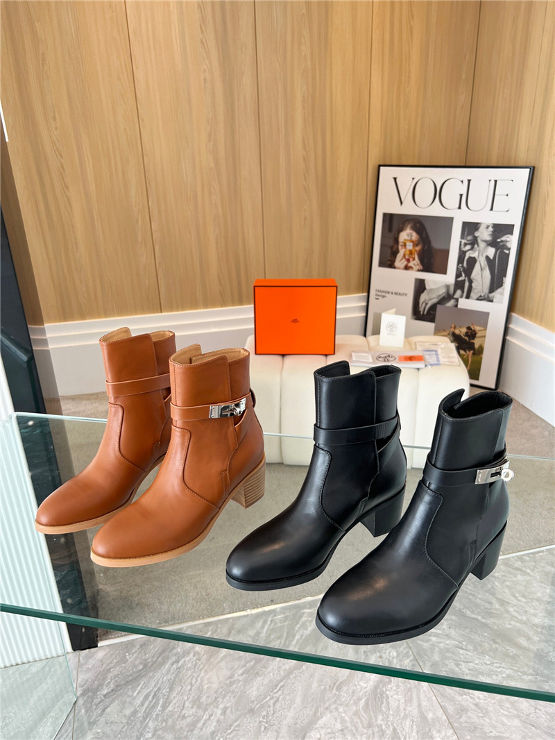 Hermès Kelly Buckle Rider Boots
