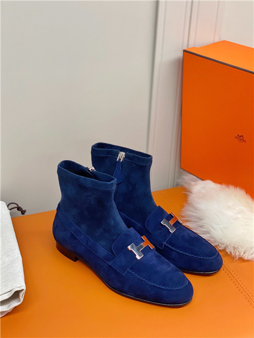 hermes H buckle boots replica shoes