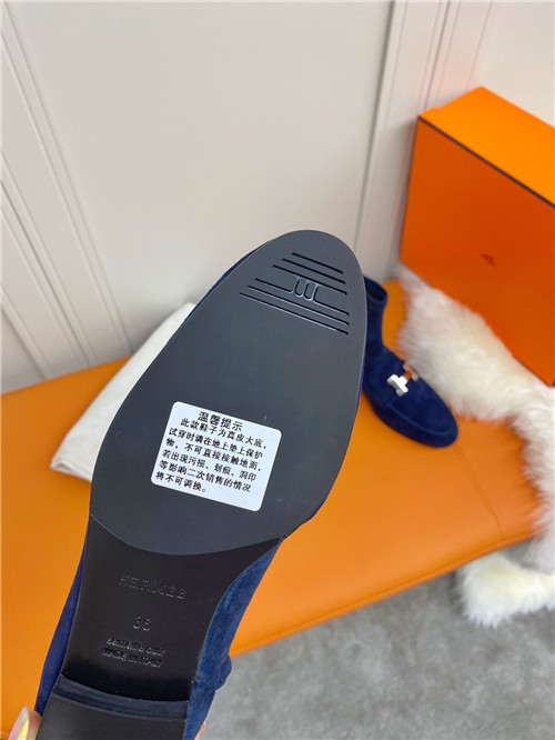 hermes H buckle boots replica shoes