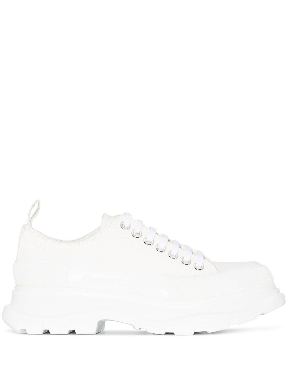Alexander Mcqueen Dupes round-toe cotton sneakers