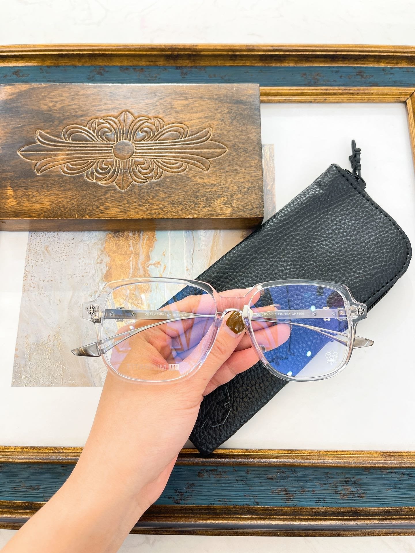 Chrome Hearts eyewear/glasses