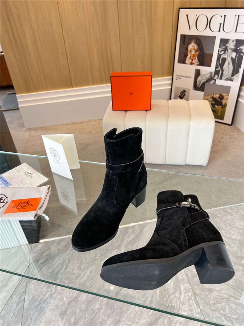 Hermès Kelly Buckle Rider Boots