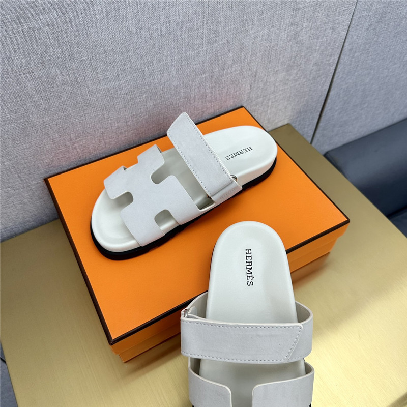 Hermès roll cake hair uncle slippers