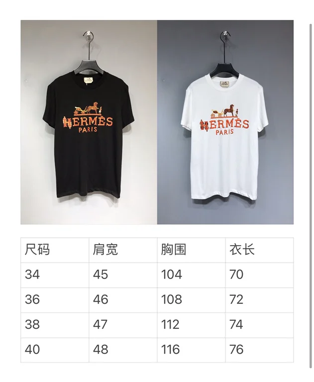 2021ss Hermes T Shirt