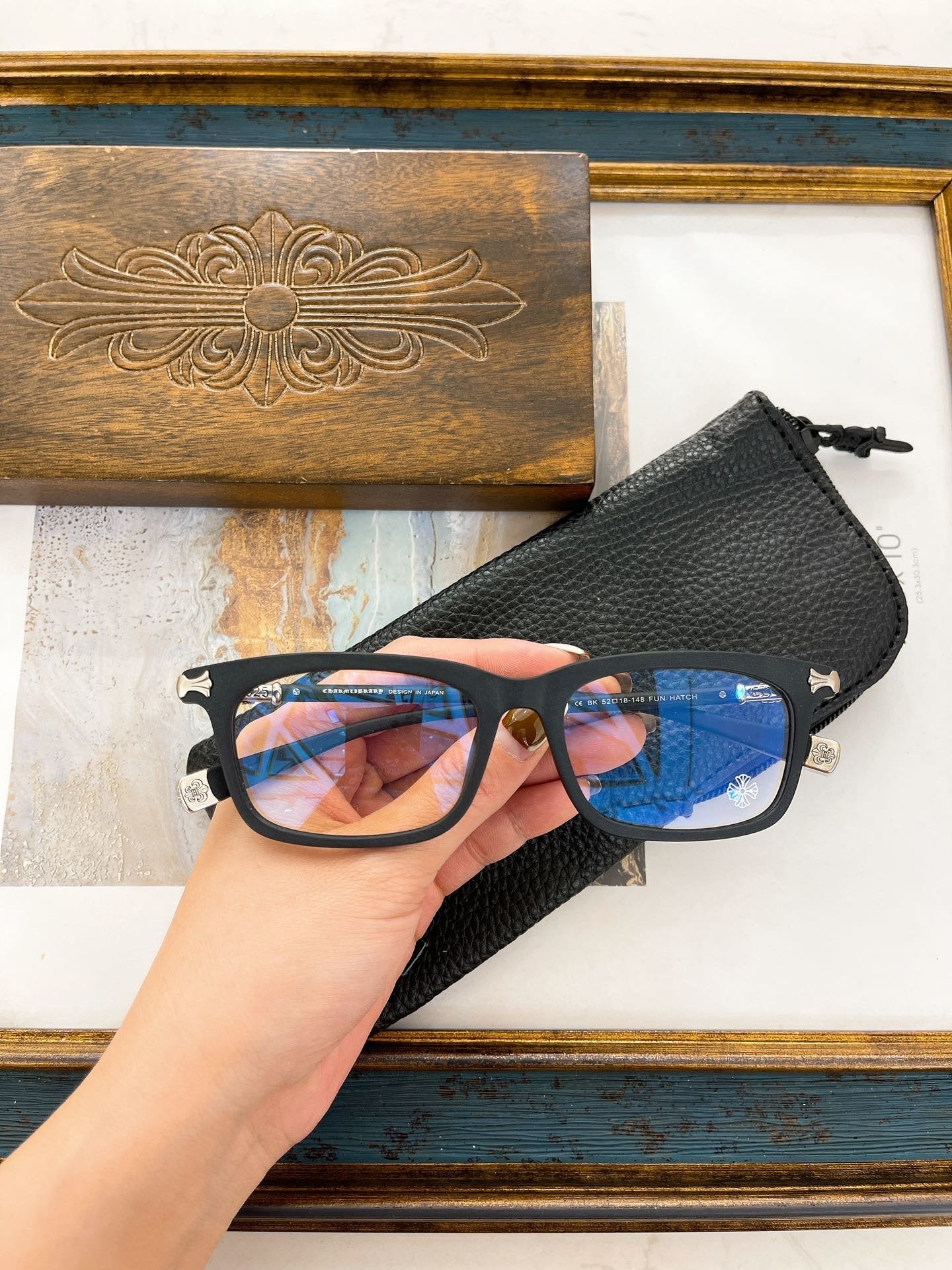 Chrome Hearts eyewear/glasses