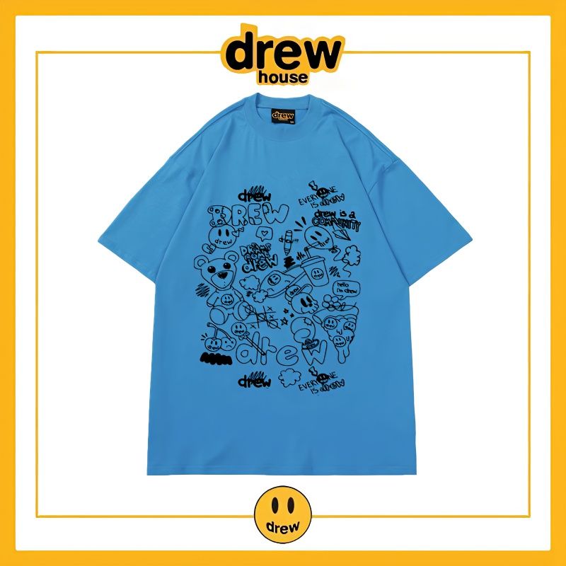 Drew House T-shirt graffiti