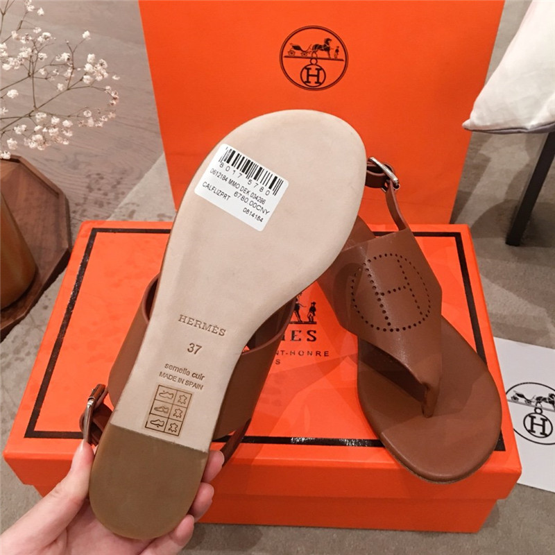 Hermes fake sandals replica sandals shoes