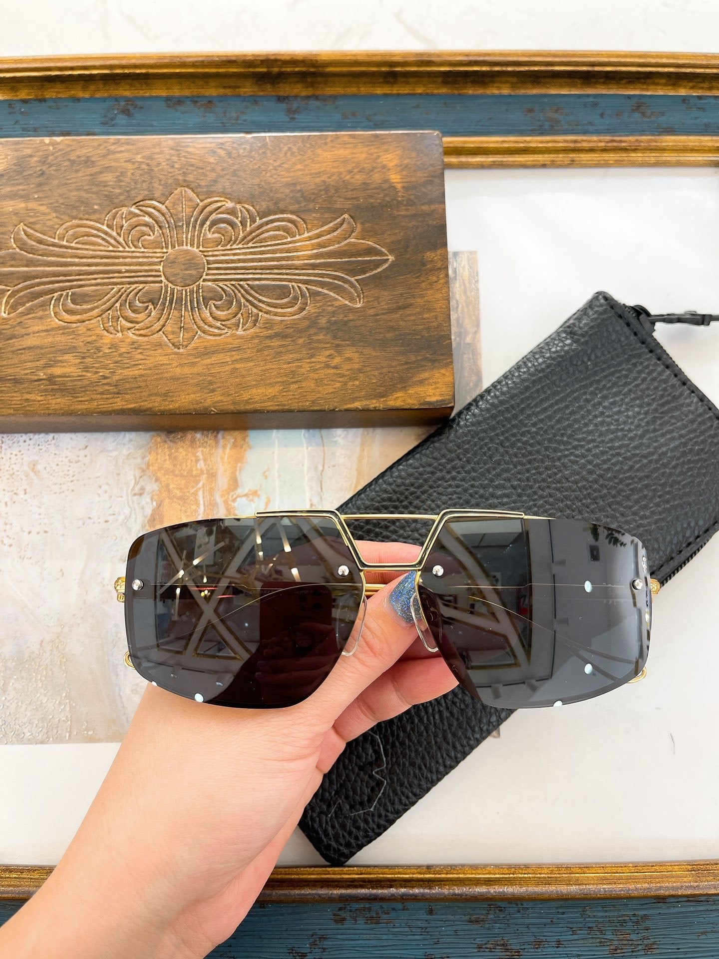 Chrome hearts eyewear/glasses