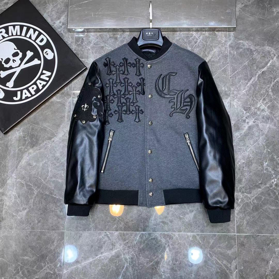 Chrome Hearts Replica Varsity Jacket