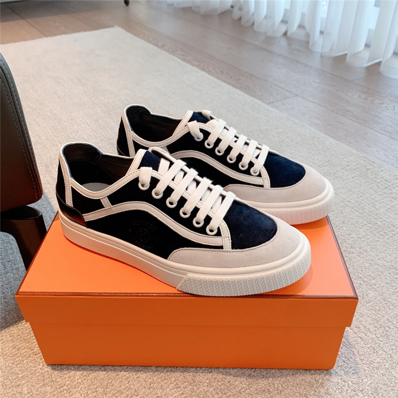 Hermès British retro casual shoes