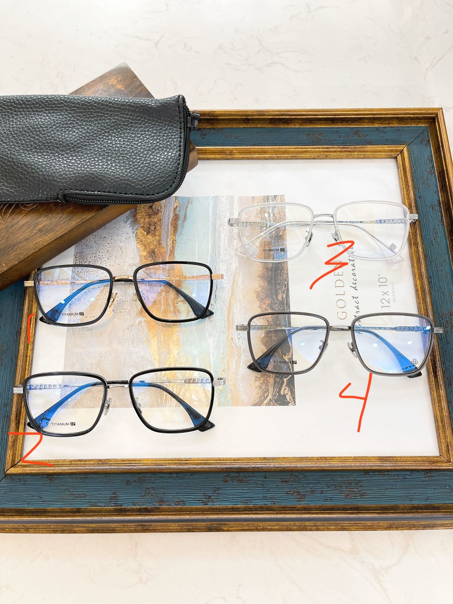 Chrome Hearts eyewear/glasses