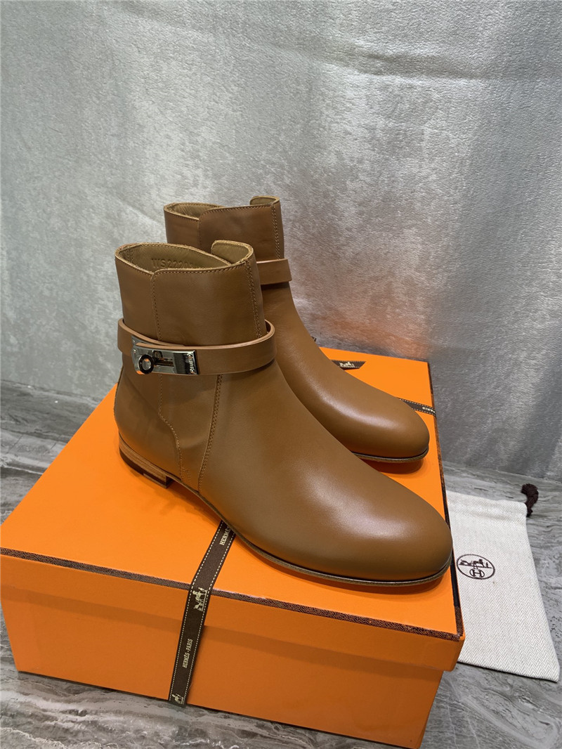 hermes kelly ankle boots
